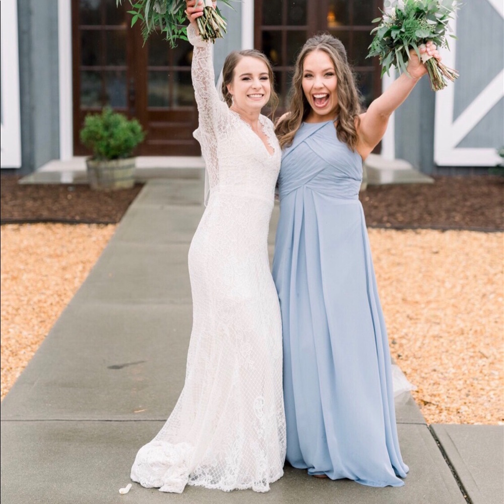 Azazi Ginger Bridesmaid Dress